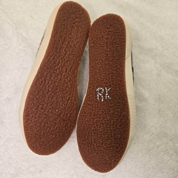 Superga Plaid Sneakers Tartan Womens US 9 - EU 40 Lace Up New w/Out Box - Picture 5 of 5